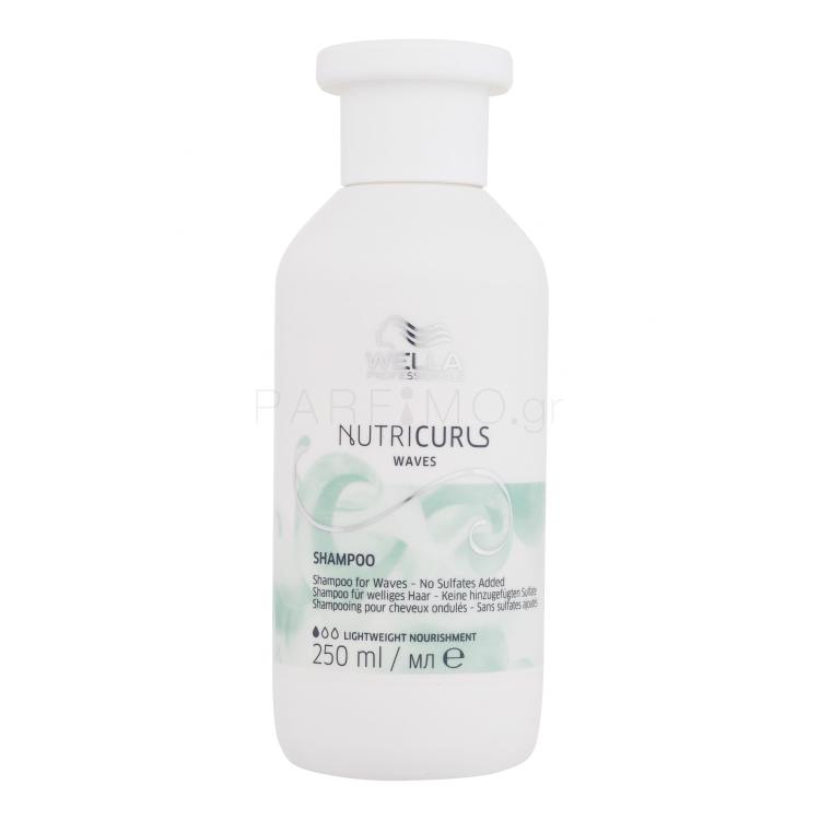 Wella Professionals NutriCurls Waves Shampoo Σαμπουάν για γυναίκες 250 ml