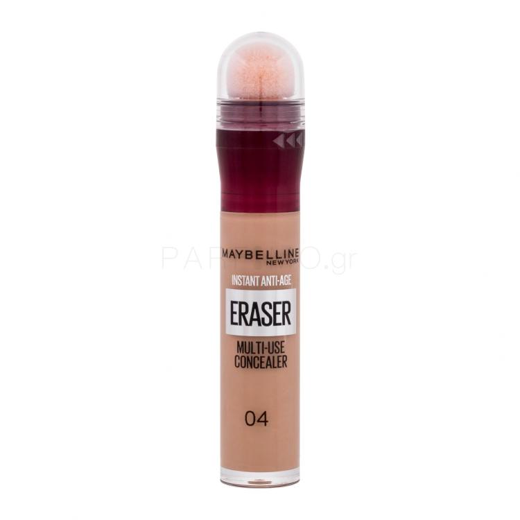 Maybelline Instant Anti-Age Eraser Concealer για γυναίκες 6,8 ml Απόχρωση 04 Honey