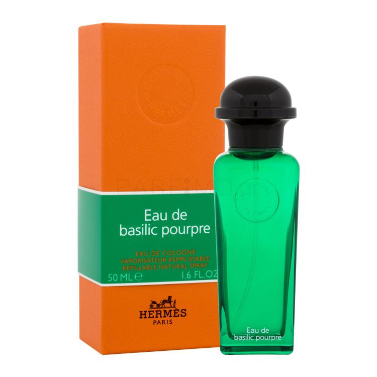 Hermes Eau de Basilic Pourpre Eau de Cologne Επαναπληρώσιμο 50 ml