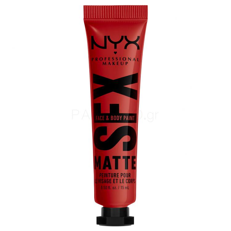 NYX Professional Makeup SFX Face And Body Paint Matte Make up για γυναίκες 15 ml Απόχρωση 01 Dragon Eyes