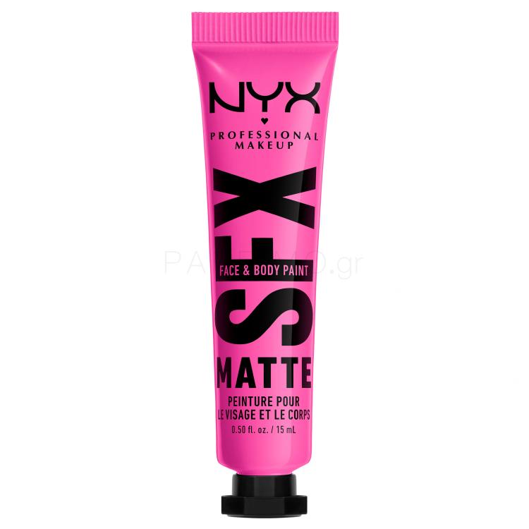 NYX Professional Makeup SFX Face And Body Paint Matte Make up για γυναίκες 15 ml Απόχρωση 03 Dreamweaver