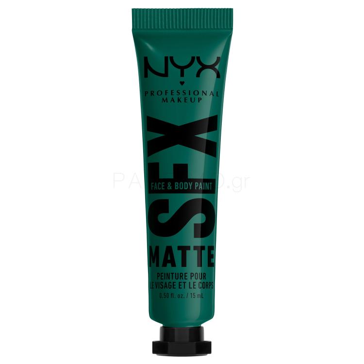 NYX Professional Makeup SFX Face And Body Paint Matte Make up για γυναίκες 15 ml Απόχρωση 04 Must Sea