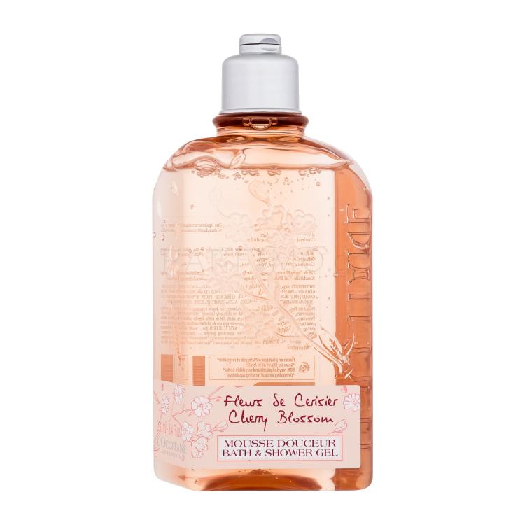 L&#039;Occitane Cherry Blossom Bath &amp; Shower Gel Αφρόλουτρο για γυναίκες 250 ml
