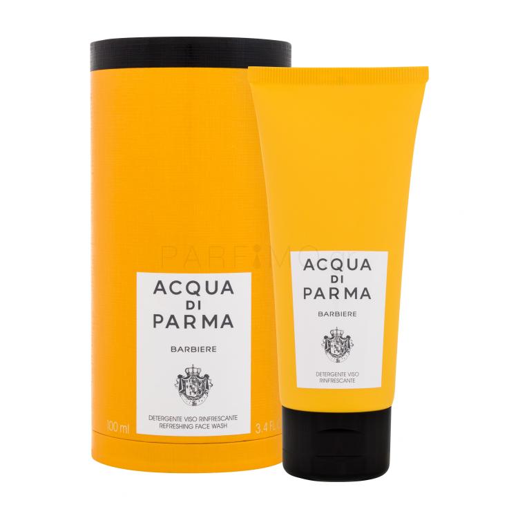 Acqua di Parma Collezione Barbiere Refreshing Face Wash Καθαριστικό τζελ για άνδρες 100 ml