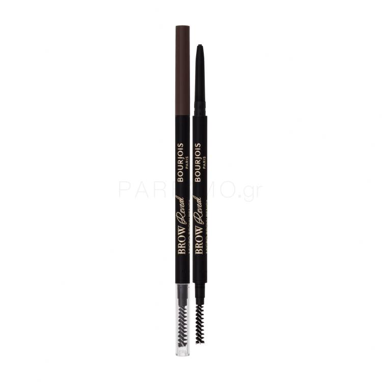 BOURJOIS Paris Brow Reveal Micro Brow Pencil Μολύβι για τα φρύδια για γυναίκες 0,35 gr Απόχρωση 002 Soft Brown