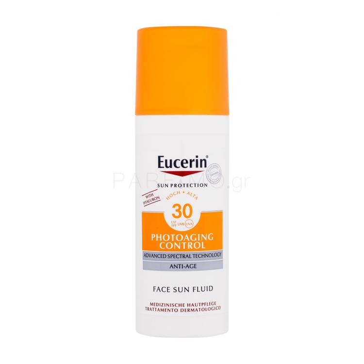 Eucerin Sun Protection Photoaging Control Face Sun Fluid SPF30 Αντιηλιακό προϊόν προσώπου για γυναίκες 50 ml