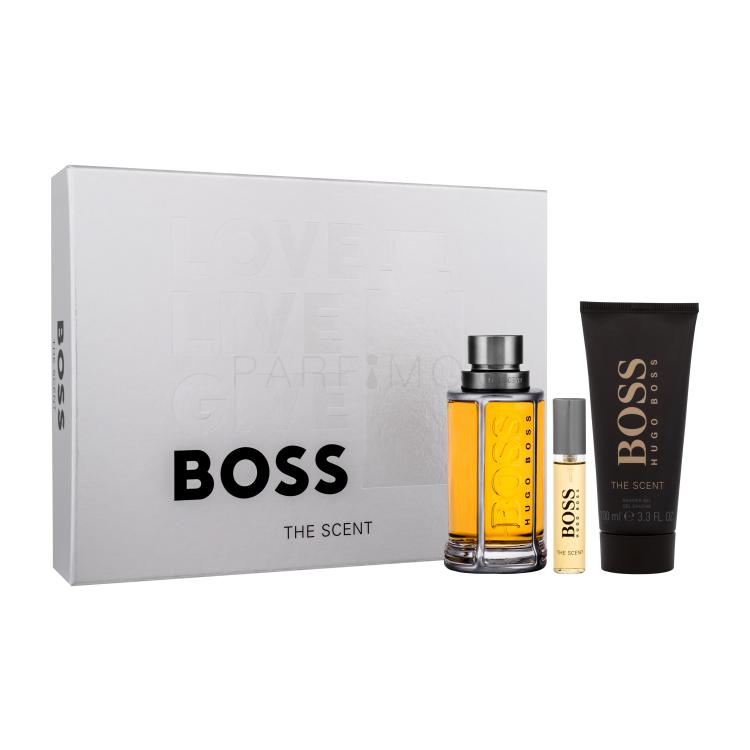 HUGO BOSS Boss The Scent 2015 Σετ δώρου EDT 100 ml + EDT 10 ml + αφρόλουτρο 100 ml