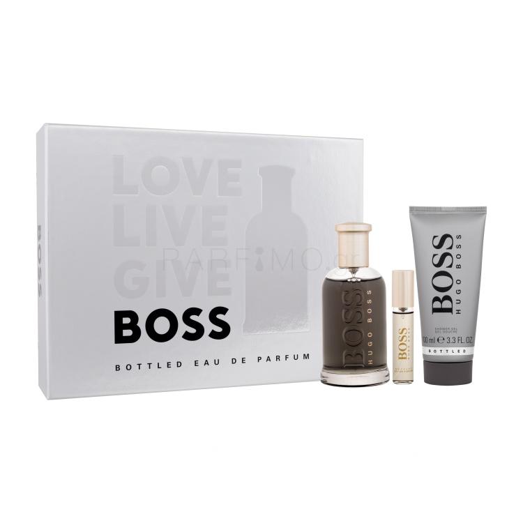 HUGO BOSS Boss Bottled SET1 Σετ δώρου EDP 100 ml + EDP 10 ml + αφρόλουτρο 100 ml