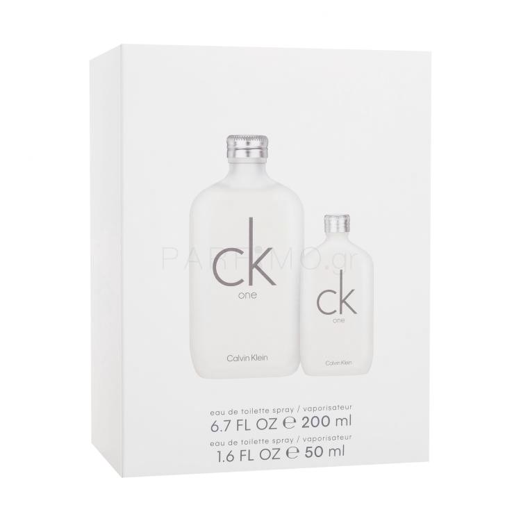 Calvin Klein CK One Σετ δώρου EDT 200 ml + EDT 50 ml