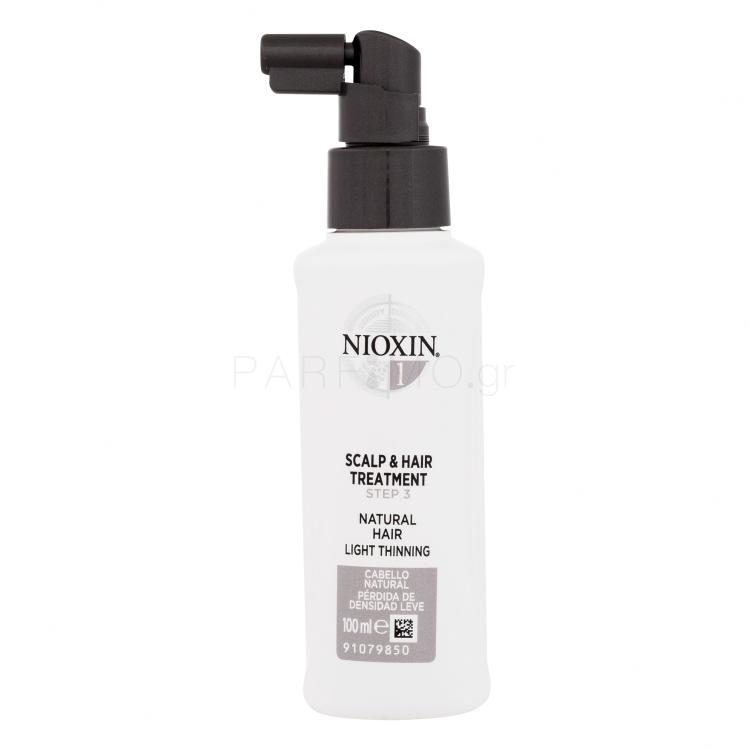 Nioxin System 1 Scalp &amp; Hair Treatment Όγκος των μαλλιών για γυναίκες 100 ml