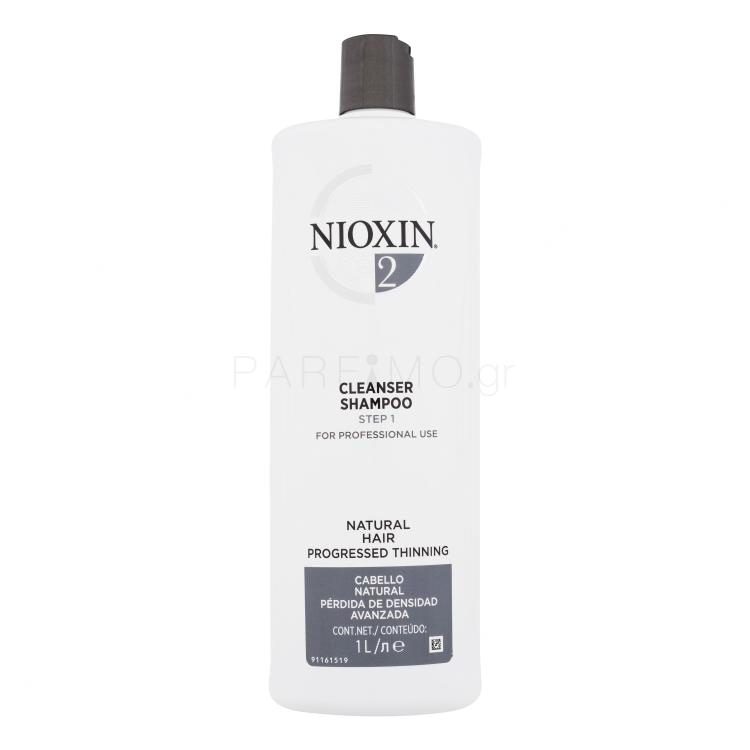 Nioxin System 2 Cleanser Σαμπουάν για γυναίκες 1000 ml
