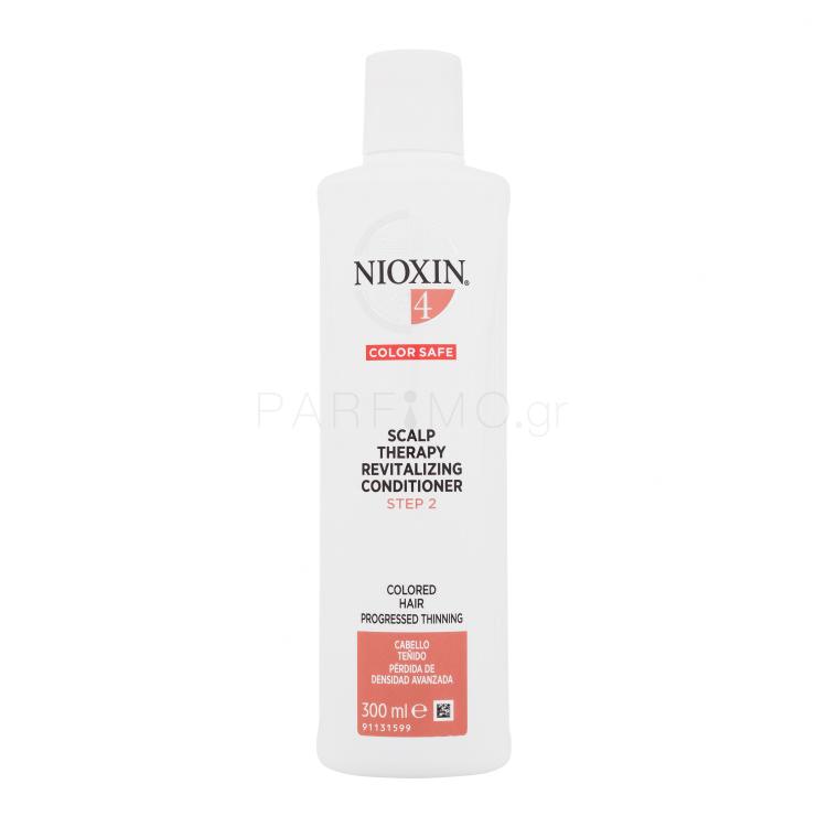 Nioxin System 4 Color Safe Scalp Therapy Revitalizing Conditioner Μαλακτικό μαλλιών για γυναίκες 300 ml