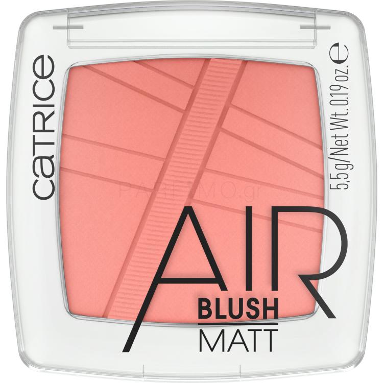 Catrice Air Blush Matt Ρουζ για γυναίκες 5,5 gr Απόχρωση 110 Peach Heaven