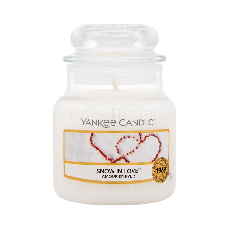 Yankee Candle Snow In Love Αρωματικό κερί 104 gr