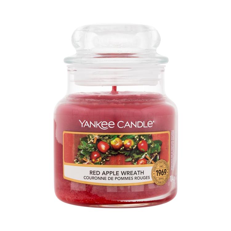 Yankee Candle Red Apple Wreath Αρωματικό κερί 104 gr