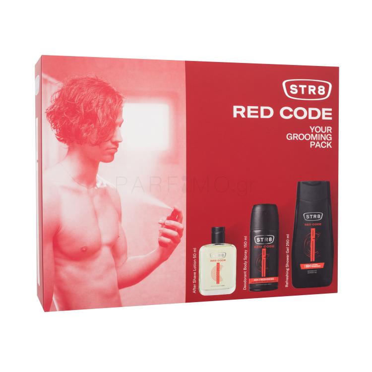 STR8 Red Code Σετ δώρου Κολόνια 50 ml + αποσμητικό 150 ml + αφρόλουτρο 250 ml