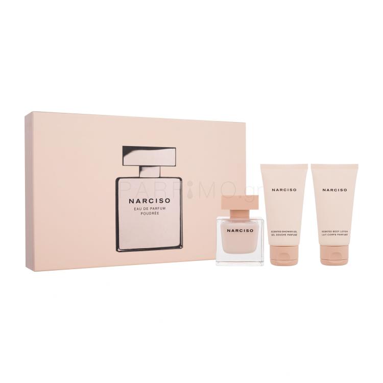 Narciso Rodriguez Narciso Poudrée Σετ δώρου EDP 50 ml + λοσιόν σώματος 50 ml + αφρόλουτρο 50 ml