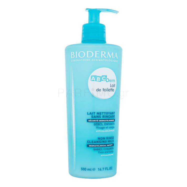 BIODERMA ABCDerm Non Rinse Cleansing Milk Γαλάκτωμα για παιδιά 500 ml