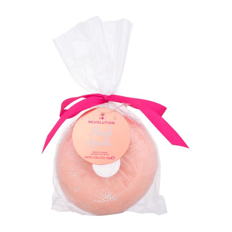 I Heart Revolution Donut Peach Sprinkle Bath Bomb για γυναίκες 150 gr
