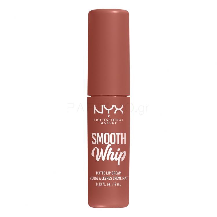 NYX Professional Makeup Smooth Whip Matte Lip Cream Κραγιόν για γυναίκες 4 ml Απόχρωση 04 Teddy Fluff