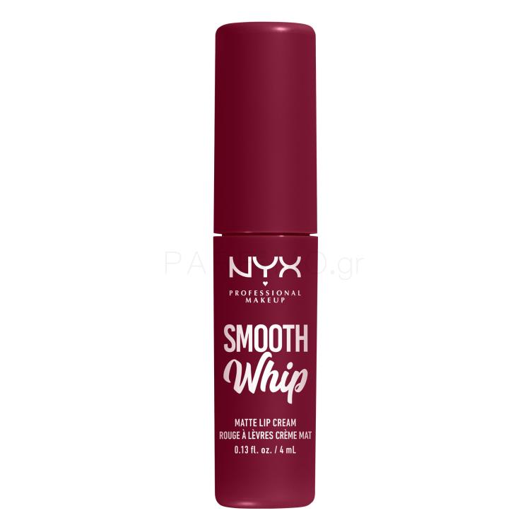 NYX Professional Makeup Smooth Whip Matte Lip Cream Κραγιόν για γυναίκες 4 ml Απόχρωση 15 Chocolate Mousse