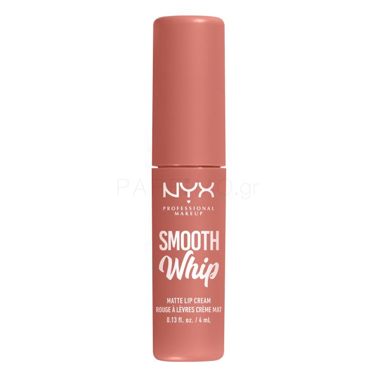 NYX Professional Makeup Smooth Whip Matte Lip Cream Κραγιόν για γυναίκες 4 ml Απόχρωση 22 Cheeks