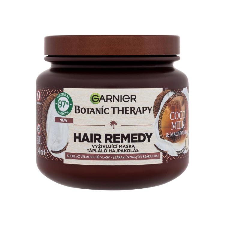 Garnier Botanic Therapy Cocoa Milk &amp; Macadamia Hair Remedy Μάσκα μαλλιών για γυναίκες 340 ml