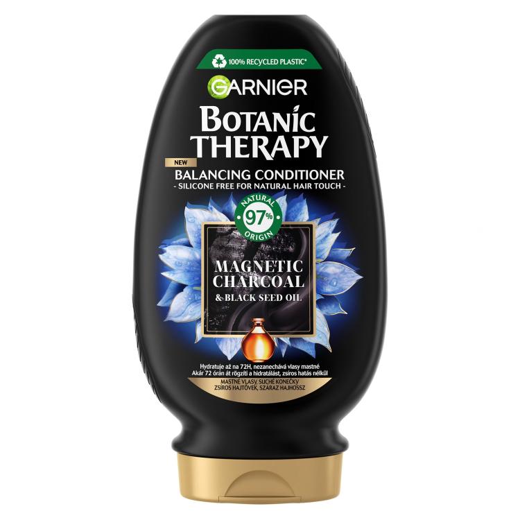 Garnier Botanic Therapy Magnetic Charcoal &amp; Black Seed Oil Μαλακτικό μαλλιών για γυναίκες 200 ml