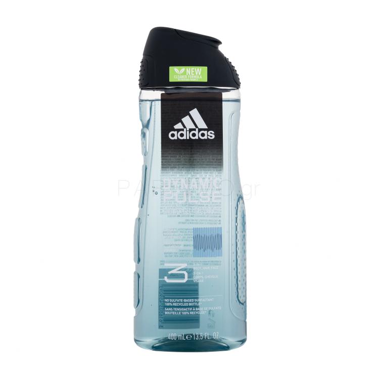Adidas Dynamic Pulse Shower Gel 3-In-1 Αφρόλουτρο για άνδρες 400 ml