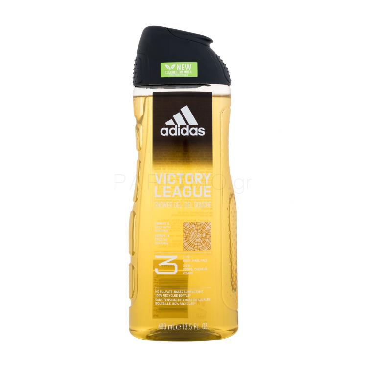 Adidas Victory League Shower Gel 3-In-1 New Cleaner Formula Αφρόλουτρο για άνδρες 400 ml