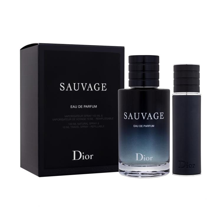 Christian Dior Sauvage Σετ δώρου EDP 100 ml + EDP επαναπληρώσιμο 10 ml