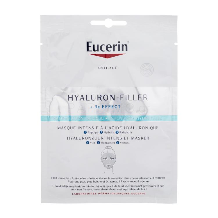 Eucerin Hyaluron-Filler + 3x Effect Hyaluron Intensive Mask Μάσκα προσώπου για γυναίκες 1 τεμ