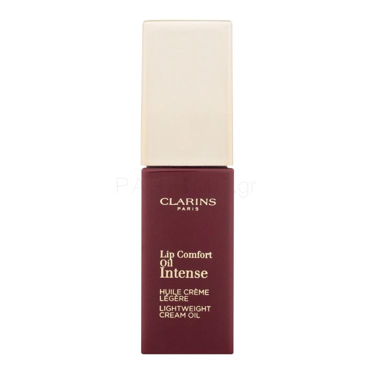 Clarins Lip Comfort Oil Intense Λάδι χειλιών για γυναίκες 7 ml Απόχρωση 08 Intense Burgundy