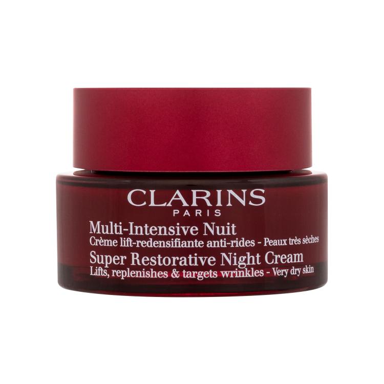 Clarins Super Restorative Night Cream Very Dry Skin Κρέμα προσώπου νύχτας για γυναίκες 50 ml