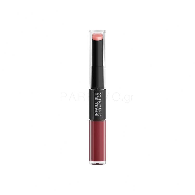 L&#039;Oréal Paris Infaillible 24H Lipstick Κραγιόν για γυναίκες 5 ml Απόχρωση 502 Red To Stay