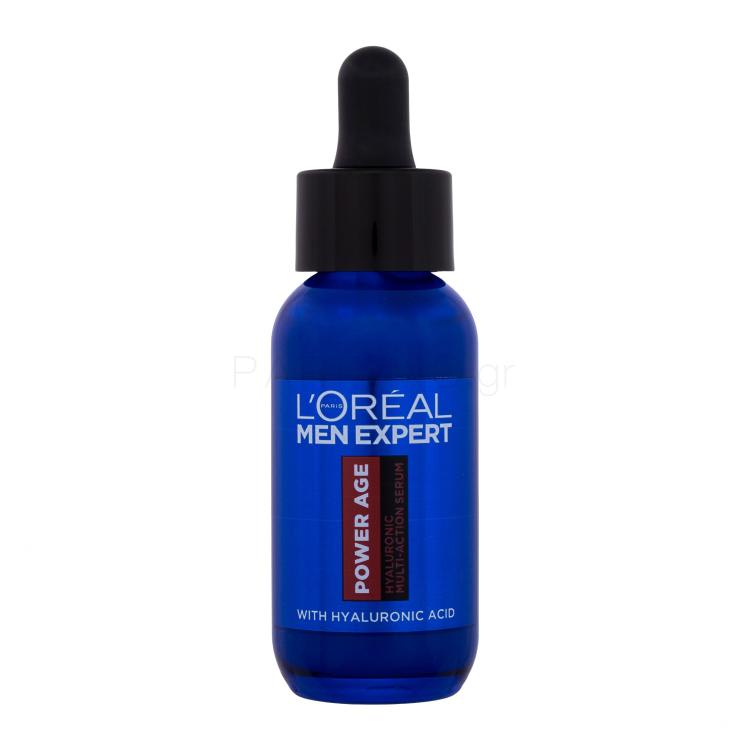 L'Oréal Paris Men Expert Power Age Hyaluronic Multi-Action Serum Ορός προσώπου για άνδρες 30 ml