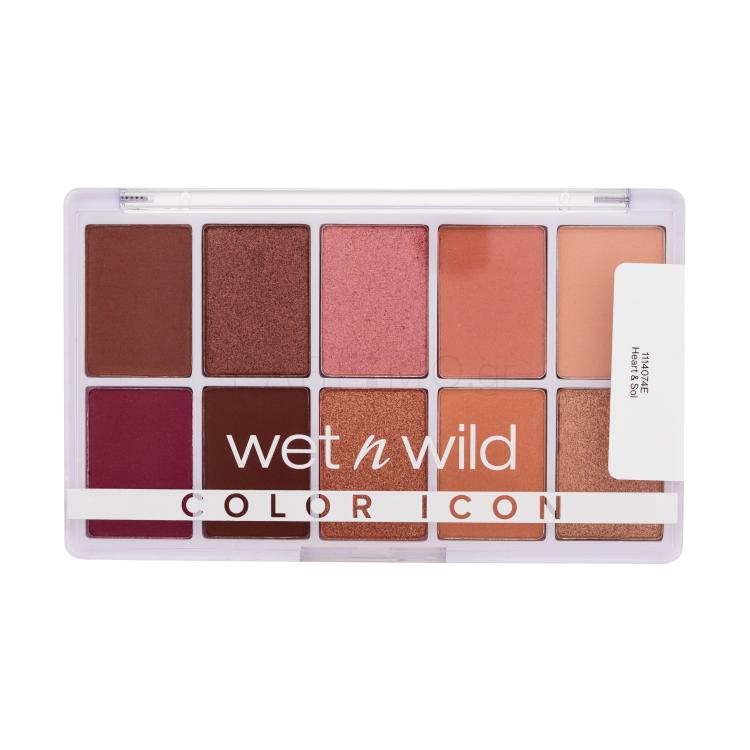 Wet n Wild Color Icon 10 Pan Palette Σκιές ματιών για γυναίκες 12 gr Απόχρωση Heart &amp; Sol