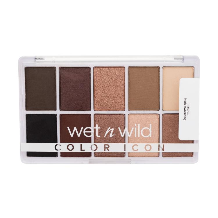 Wet n Wild Color Icon 10 Pan Palette Σκιές ματιών για γυναίκες 12 gr Απόχρωση Nude Awakening