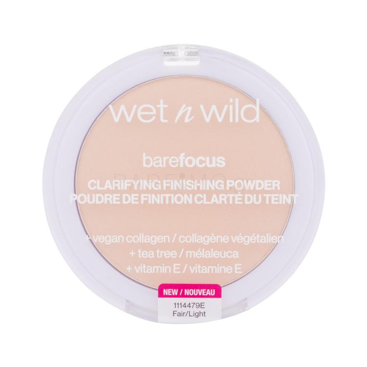 Wet n Wild Bare Focus Clarifying Finishing Powder Πούδρα για γυναίκες 6 gr Απόχρωση Fair-Light