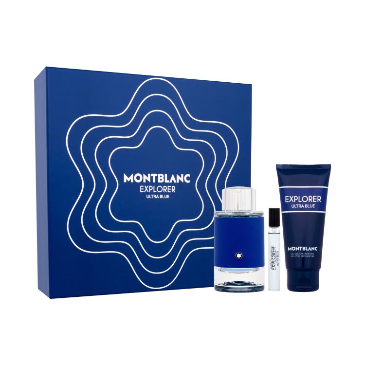 Montblanc Explorer Ultra Blue SET1 Σετ δώρου EDP 100 ml + EDP 7,5 ml + αφρόλουτρο 100 ml