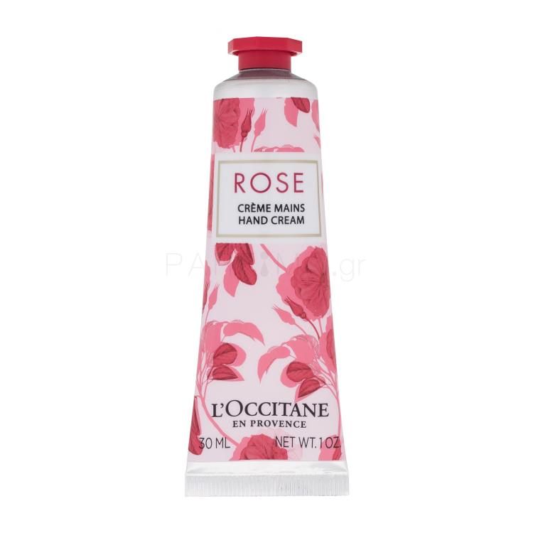 L&#039;Occitane Rose Hand Cream Κρέμα για τα χέρια για γυναίκες 30 ml