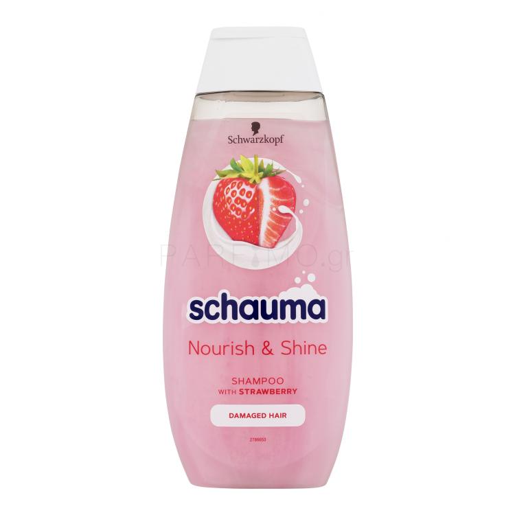 Schwarzkopf Schauma Nourish &amp; Shine Shampoo Σαμπουάν για γυναίκες 400 ml