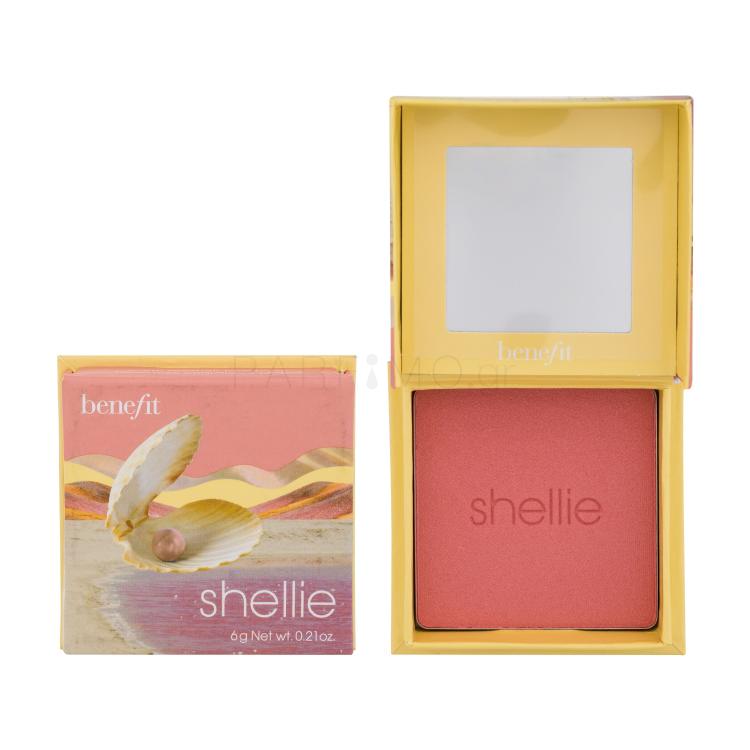 Benefit Shellie Blush Ρουζ για γυναίκες 6 gr Απόχρωση Warm Seashell-Pink