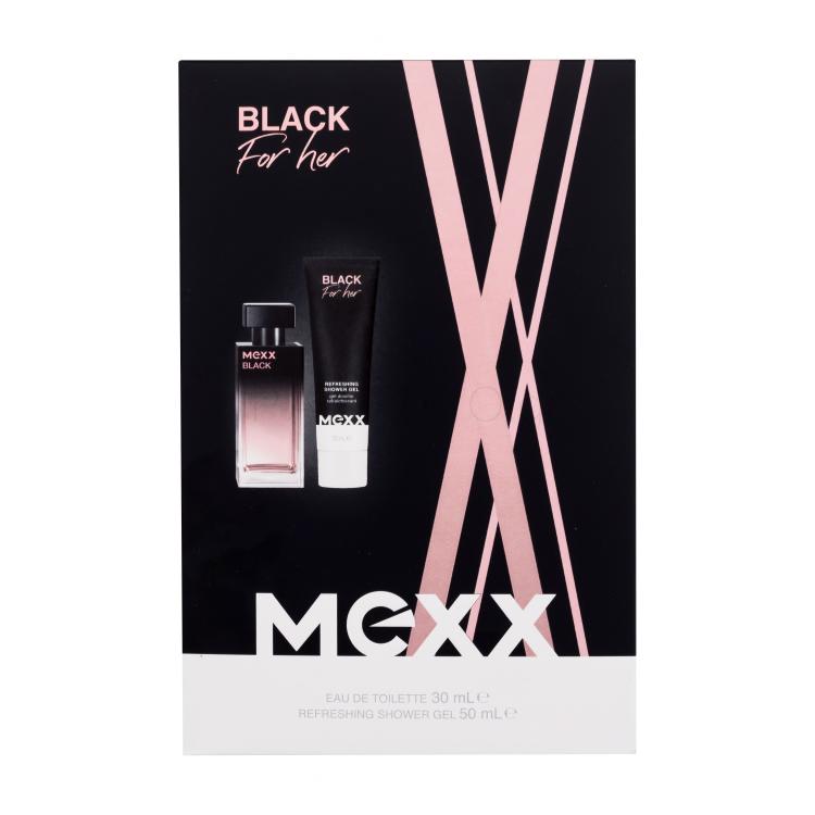 Mexx Black Σετ δώρου EDT 30 ml + αφρόλουτρο 50 ml