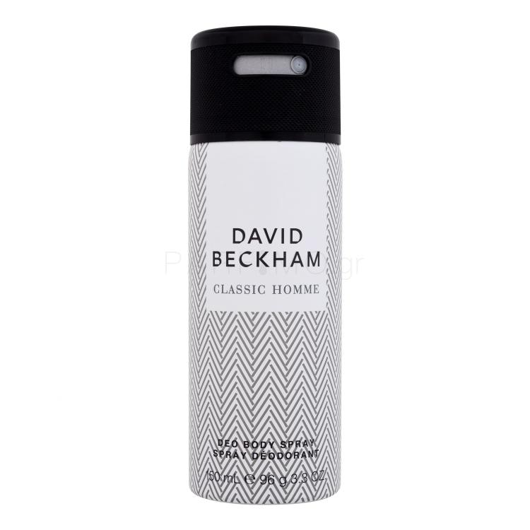 David Beckham Classic Homme Αποσμητικό για άνδρες 150 ml