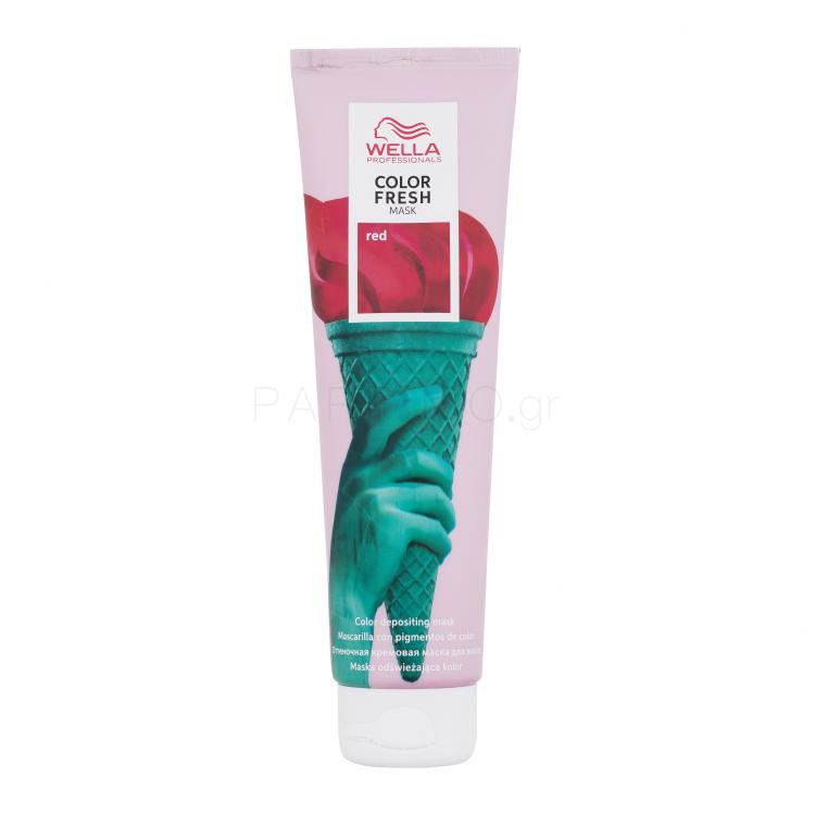 Wella Professionals Color Fresh Mask Βαφή μαλλιών για γυναίκες 150 ml Απόχρωση Red