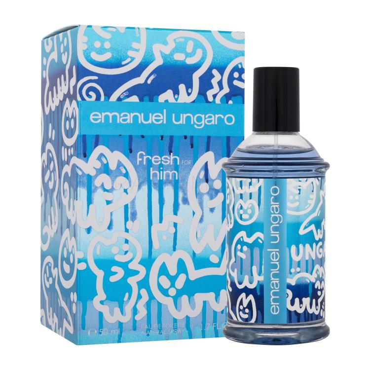 Emanuel Ungaro Fresh For Him Eau de Toilette για άνδρες 50 ml