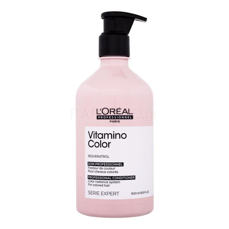 L&#039;Oréal Professionnel Vitamino Color Resveratrol Μαλακτικό μαλλιών για γυναίκες 500 ml