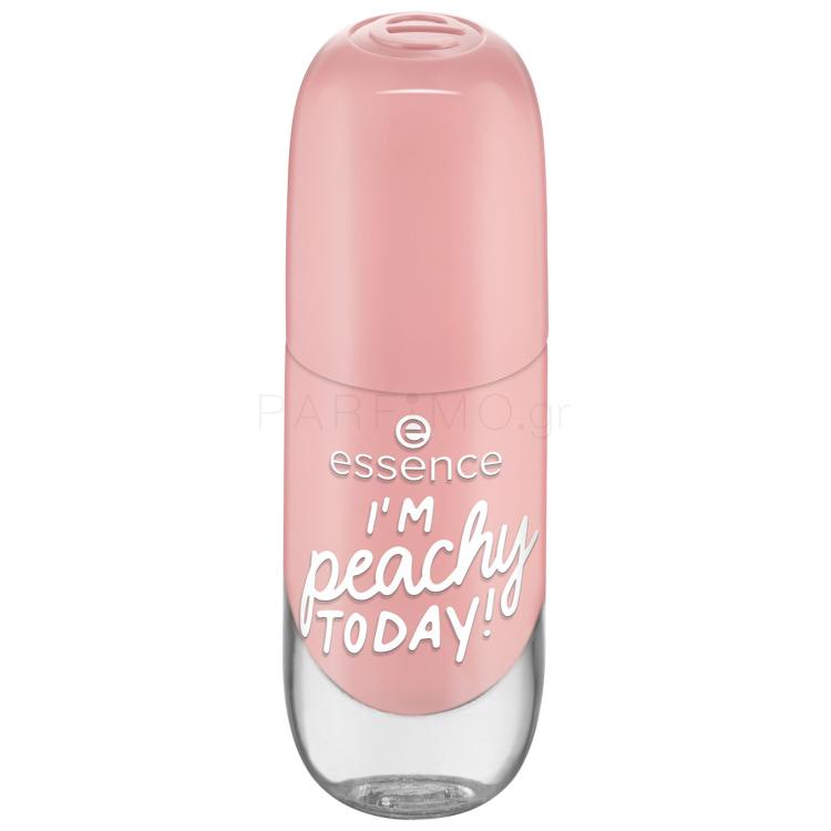 Essence Gel Nail Colour Βερνίκια νυχιών για γυναίκες 8 ml Απόχρωση 43 I&#039;M peachy TODAY!