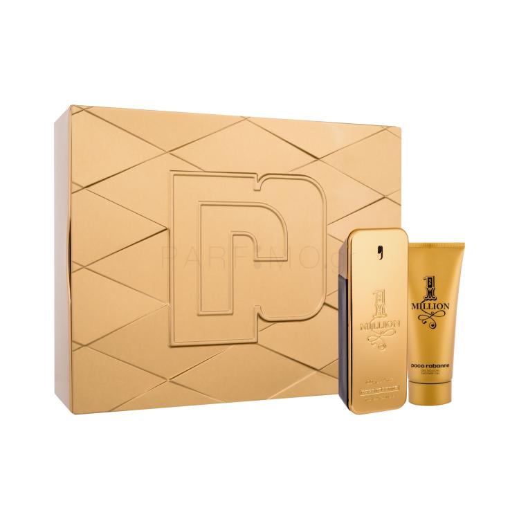 Paco Rabanne 1 Million SET1 Σετ δώρου EDT 100 ml + αφρόλουτρο 100 ml κατεστραμμένη συσκευασία